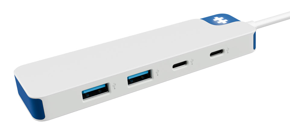 Hyperdrive Flex 4 Port USB-c Hub (blue)
