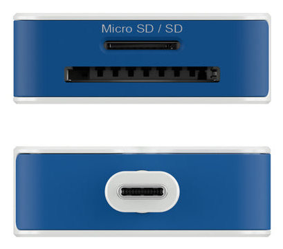Hyperdrive Flex 9 Port Dual 4k Hdmi USB-c Hub (blue)