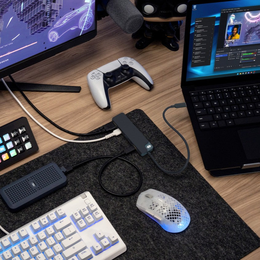 Hyperdrive Flex 5 Port USB-c Hub (black)