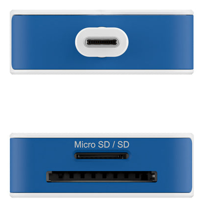 Hyperdrive Flex 8 Port USB-c Hub (blue)