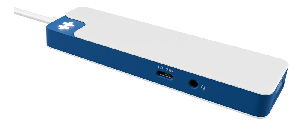 Hyperdrive Flex 8 Port USB-c Hub (blue)