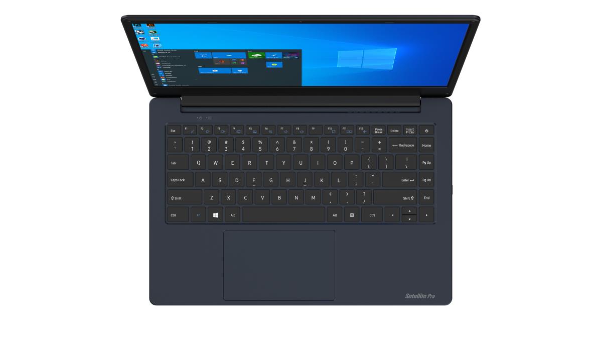 Satellite Pro C40-h-115 Onyx Blue - 14in - i3 1005g1 - 8GB Ram - 256GB SSD - Win10 Home - Azerty Belgian
