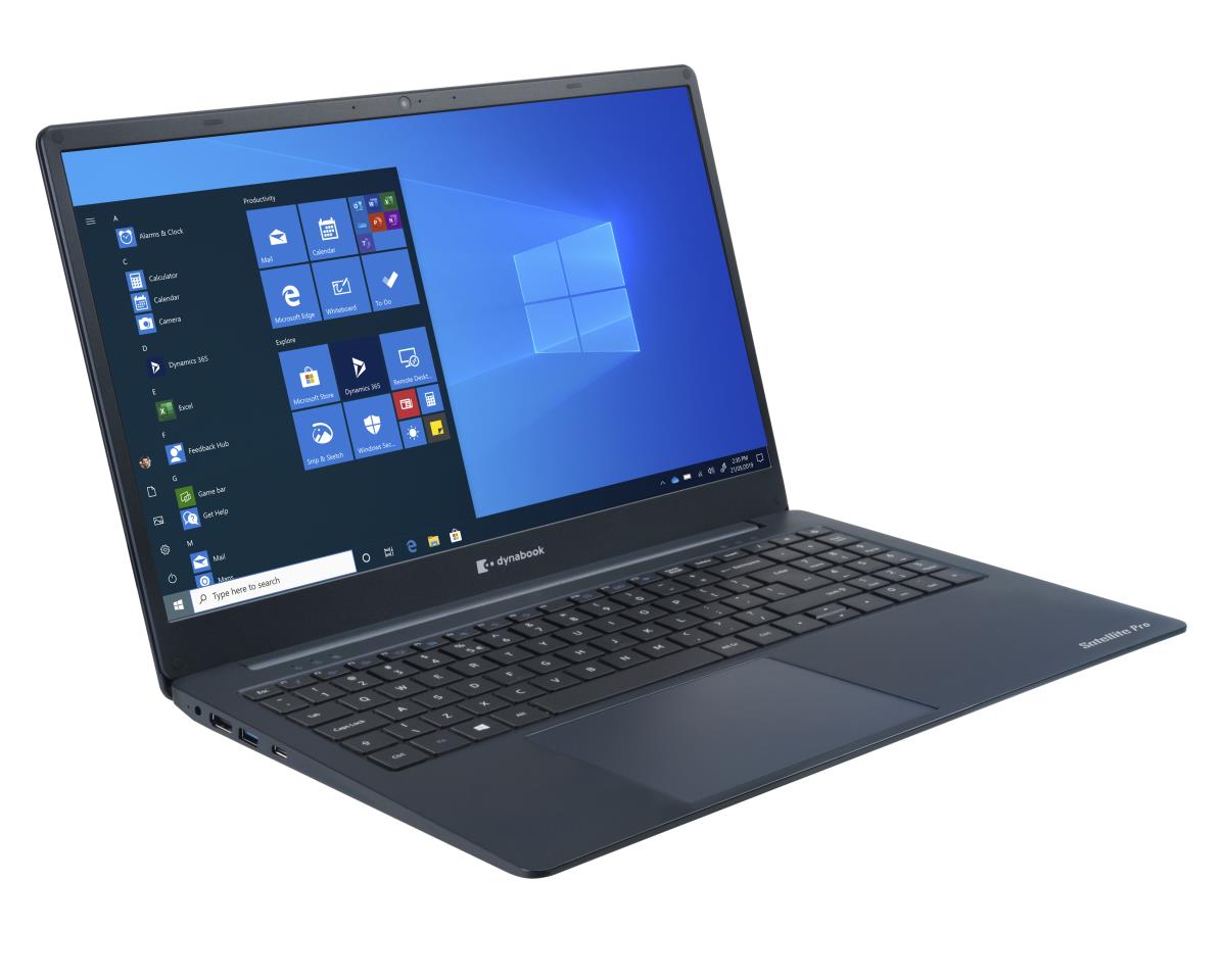 Satellite Pro C50-h-101 Onyx Blue - 15.6in - i5 1035g1 - 8GB Ram - 256GB SSD - Win10 Pro - Azerty Belgian