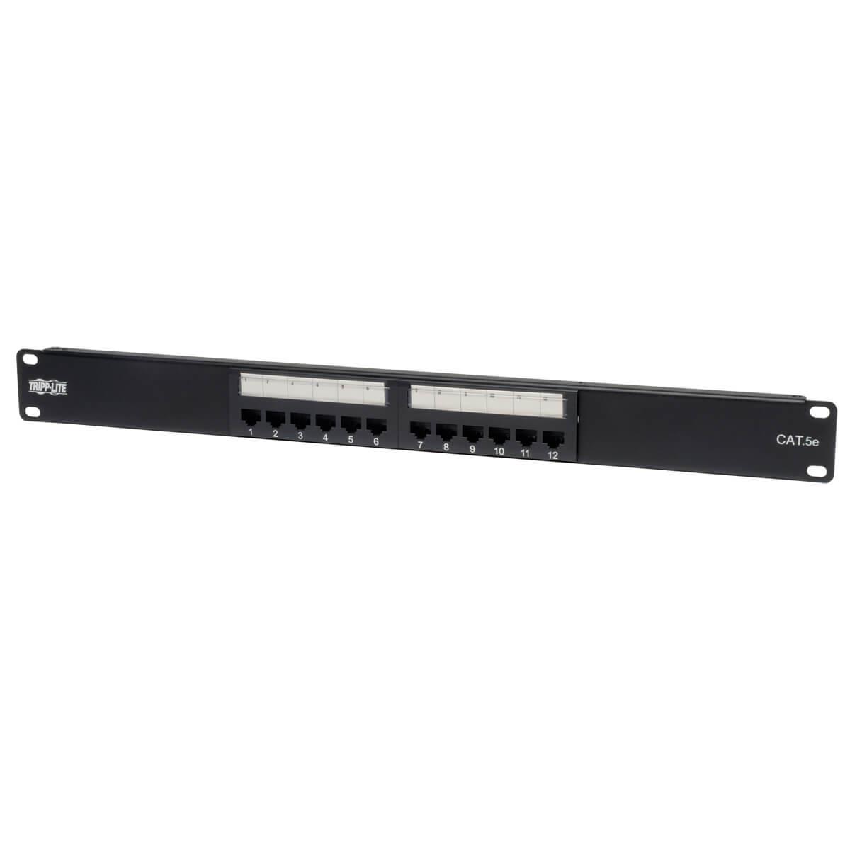 TRIPP LITE Patch Panel Cat5e 12-port 568b