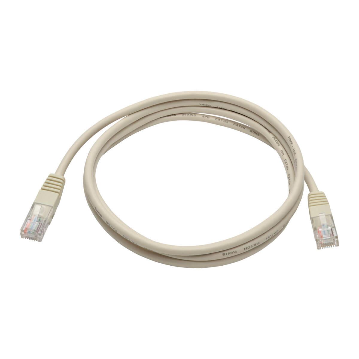 TRIPP LITE Patch cable - Cat 5e - UTP - molded - 1.5m - White