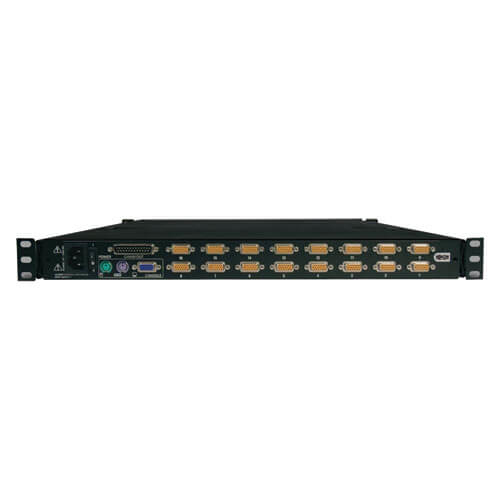 TRIPP LITE Netdirector 1u Rackmount Console KVM Switch 16-port With 17in LCD