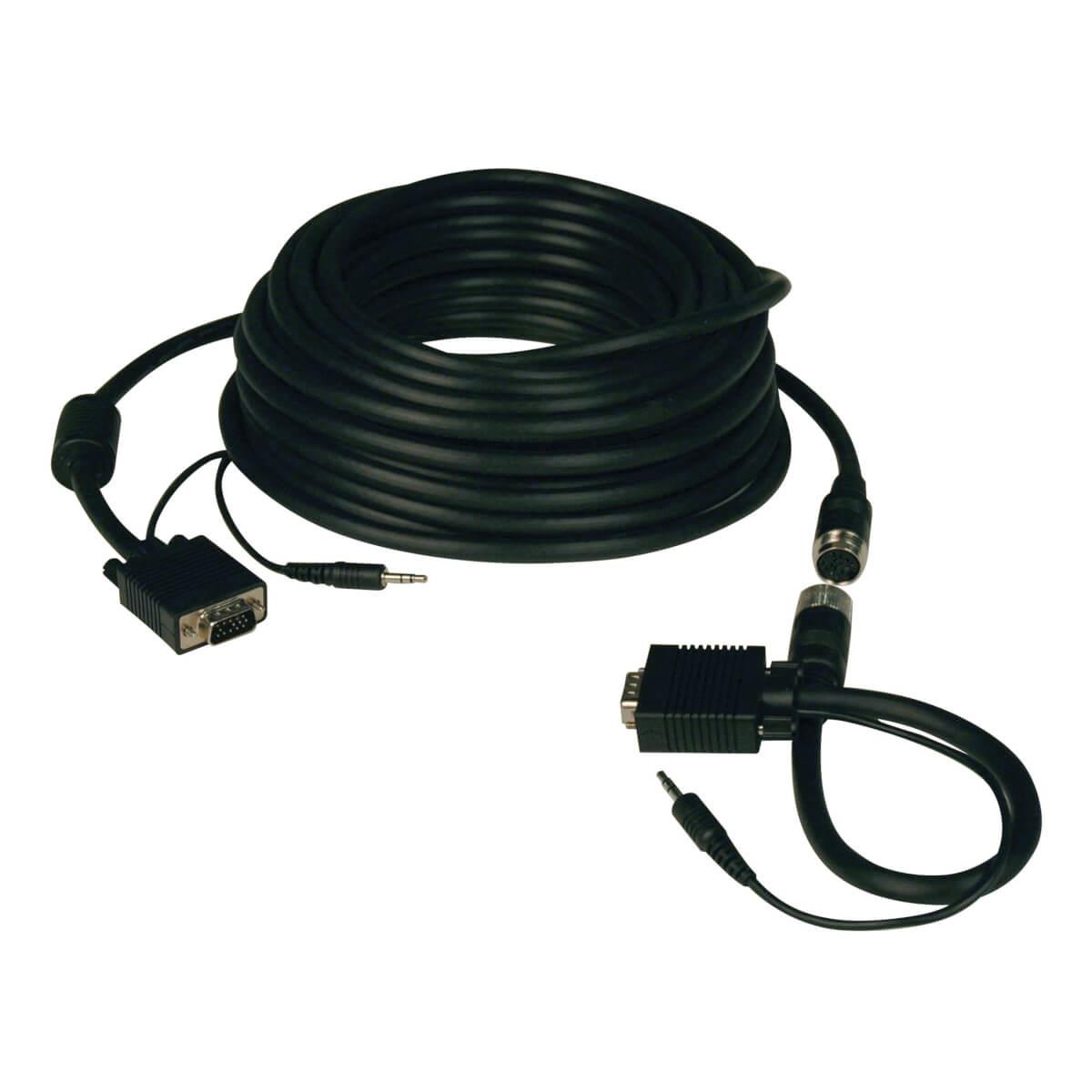 TRIPP LITE Svga/vga Monitor Cable Hd15m To Hd15m With Audio 15m Easy Pull