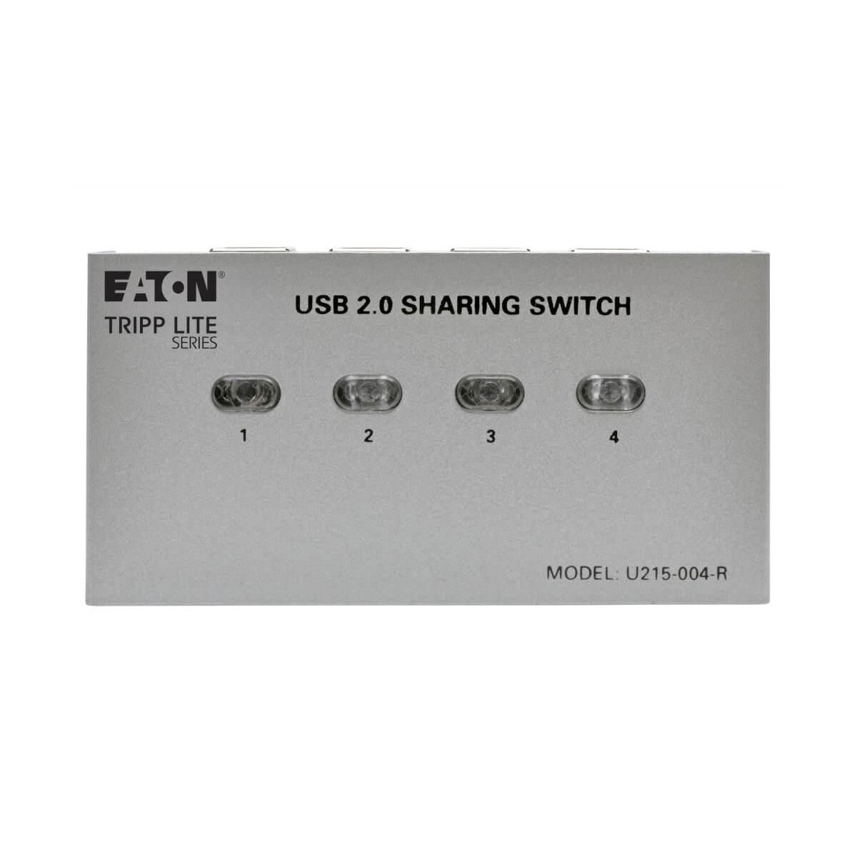 TRIPP LITE USB 2.0 Printer / Peripheral Sharing Switch 4-port