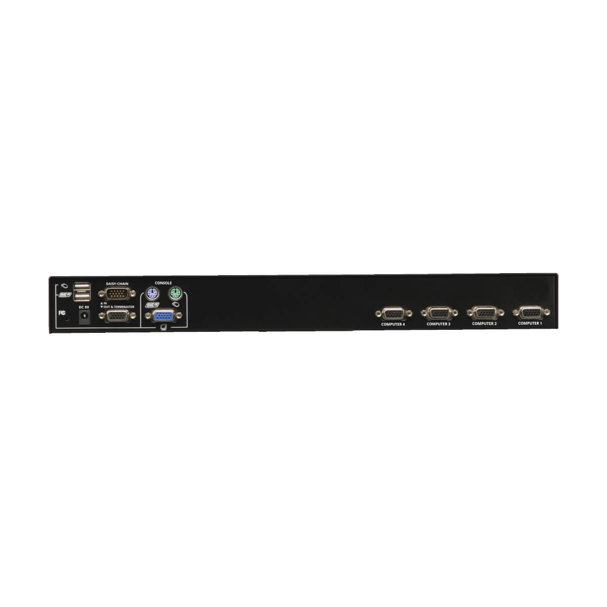 TRIPP LITE KVM Switch 4-port 1u Rackmount USB/ps2 With On-screen Display