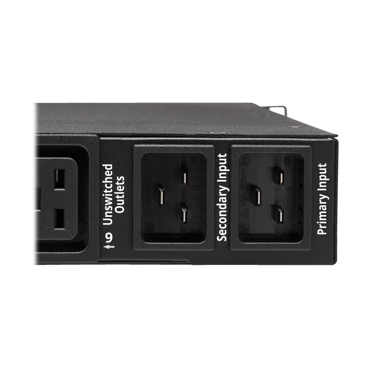 TRIPP LITE PDU With Dual-input Auto Transfer Switching 200-240v 16a 3x C13 2x C19