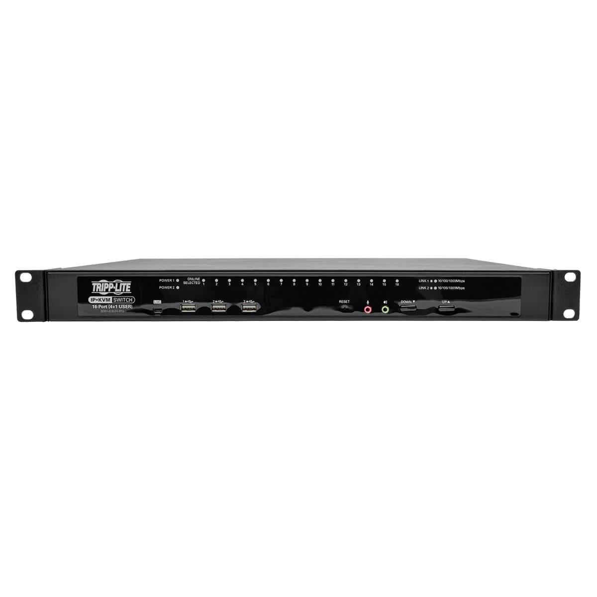 TRIPP LITE KVM Switch 16-port 4+1 User Netdirector Cat5 Ip Taa Compliant