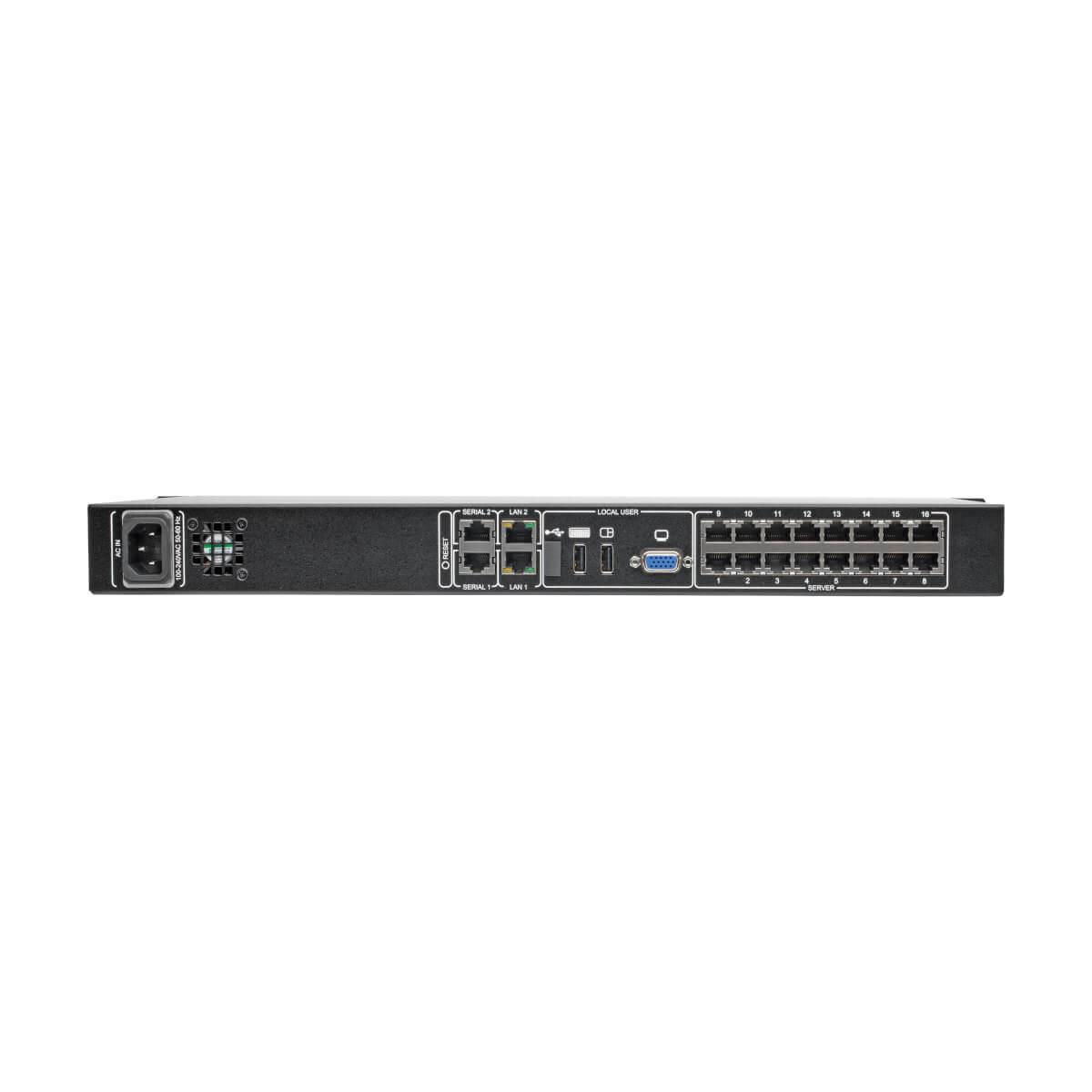 TRIPP LITE KVM Switches 16-port Netcommander 1u Rackmount Cat5 W/ Ip