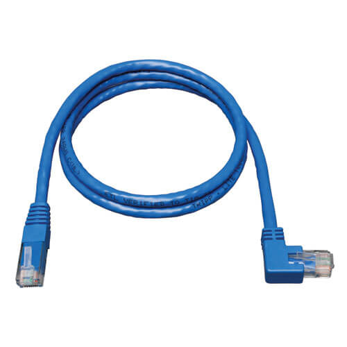 TRIPP LITE Patch Cable - CAT6 - molded - 1.5m - Blue - Right Angle