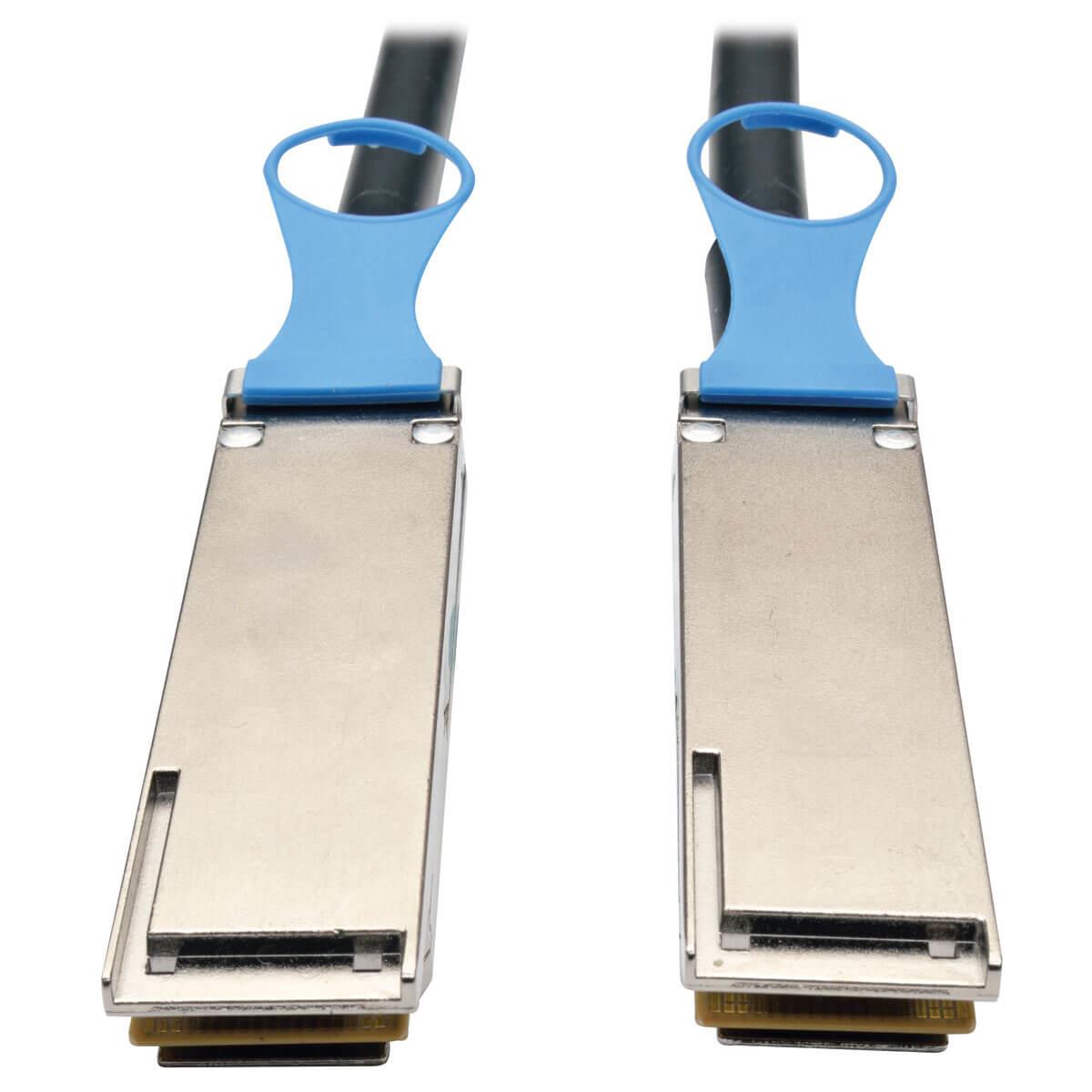 TRIPP LITE QSFP28 to QSFP28 100GbE Passive DAC Copper InfiniBand Cable - (M/M) 50cm