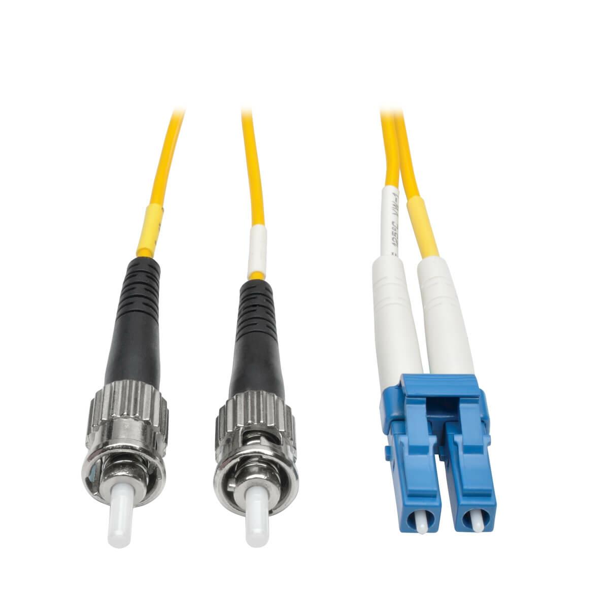 TRIPP LITE Duplex Singlemode 8.3/125 Fiber Patch Cable (LC/ST) 3M (10-ft.)