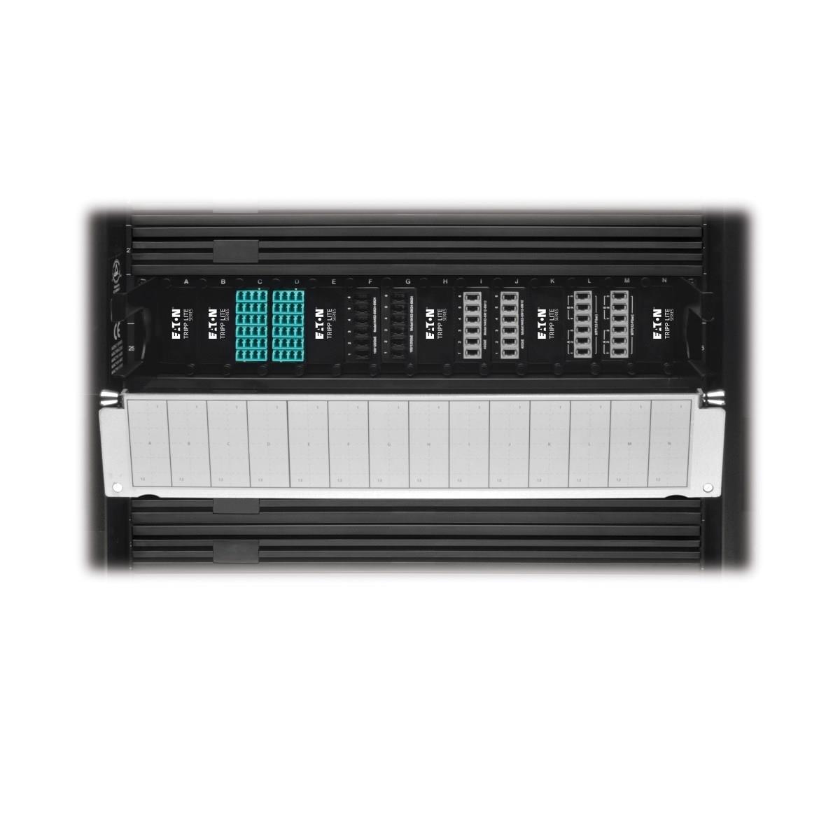 TRIPP LITE High Density Fiber Enclosure Panel 2U 14-Cassette Capacity
