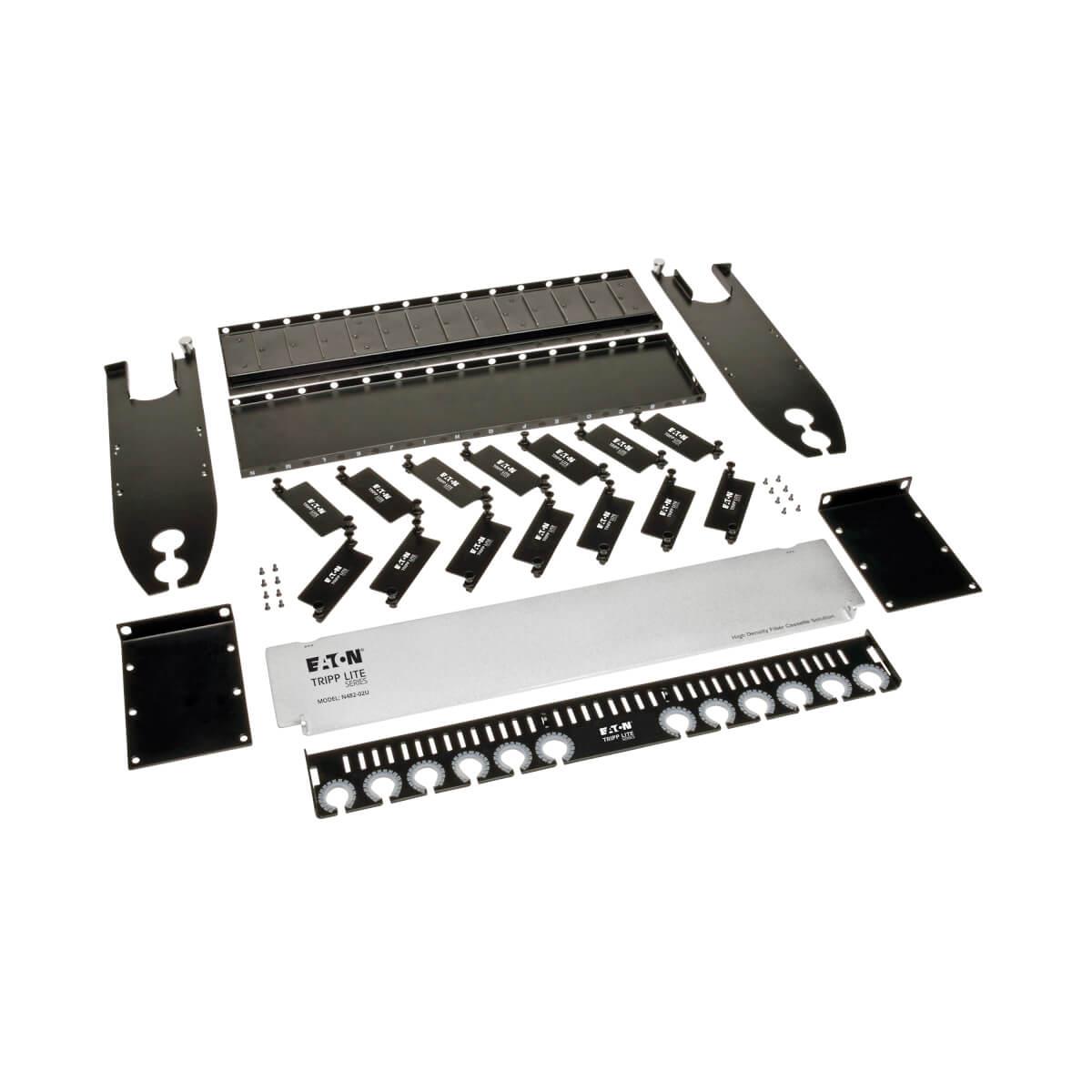 TRIPP LITE High Density Fiber Enclosure Panel 2U 14-Cassette Capacity