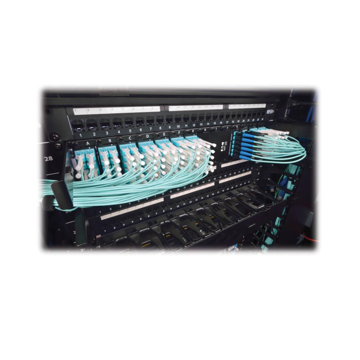 TRIPP LITE High Density Fiber Enclosure Panel 2U 14-Cassette Capacity