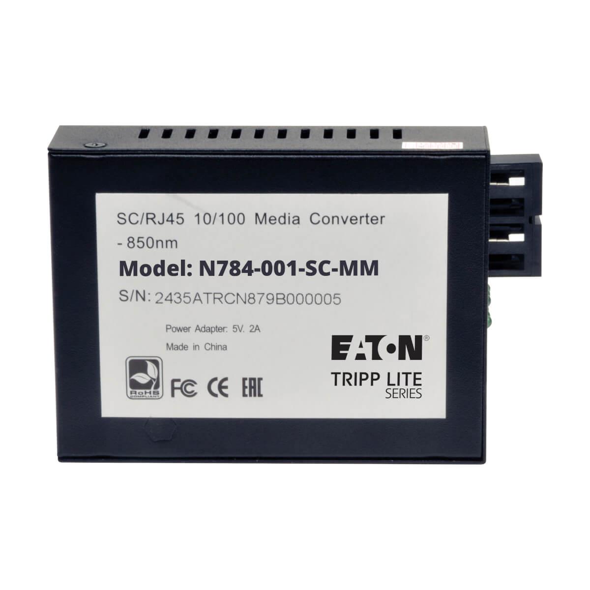 TRIPP LITE 10/100 SC Multimode Media Converter 550M 850nm