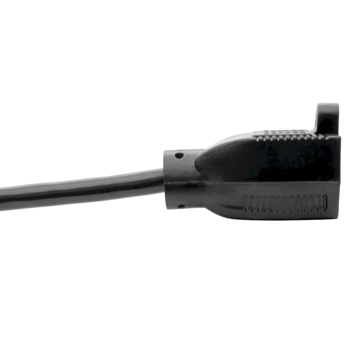 TRIPP LITE Standard Power Extension Cord 10A 18AWG (NEMA 5-15P to NEMA 5-15R) 1-ft 30cm