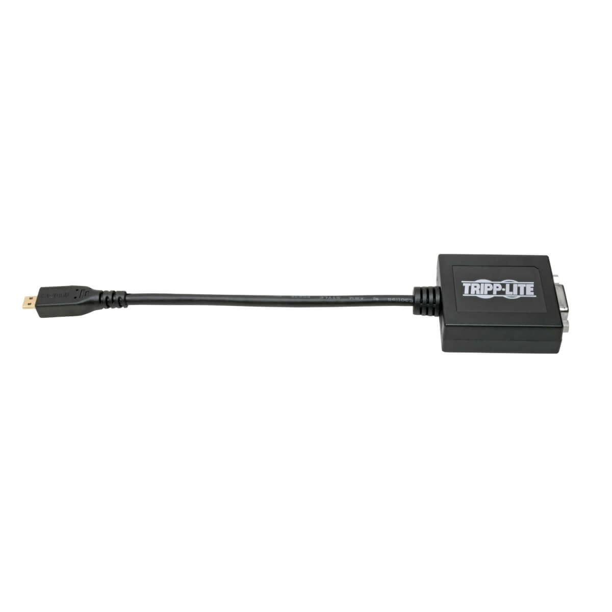 TRIPP LITE Micro HDMI to VGA + Audio Converter Adapter for Smartphones/Tablets/Ultrabooks - 1920x1200 1080p