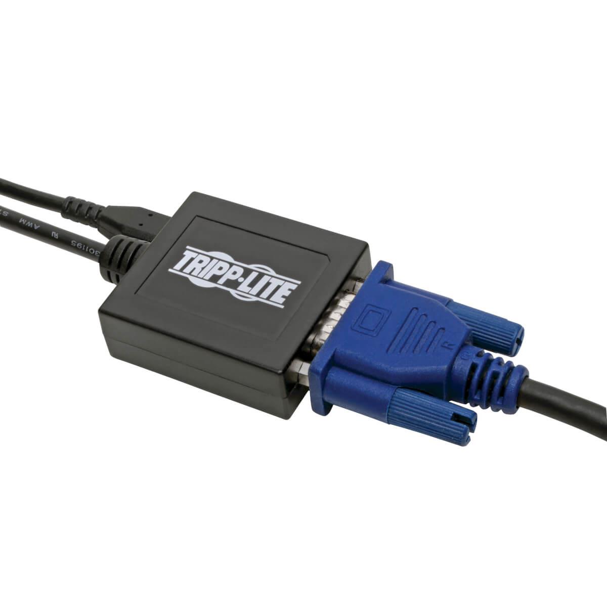 TRIPP LITE Micro HDMI to VGA + Audio Converter Adapter for Smartphones/Tablets/Ultrabooks - 1920x1200 1080p