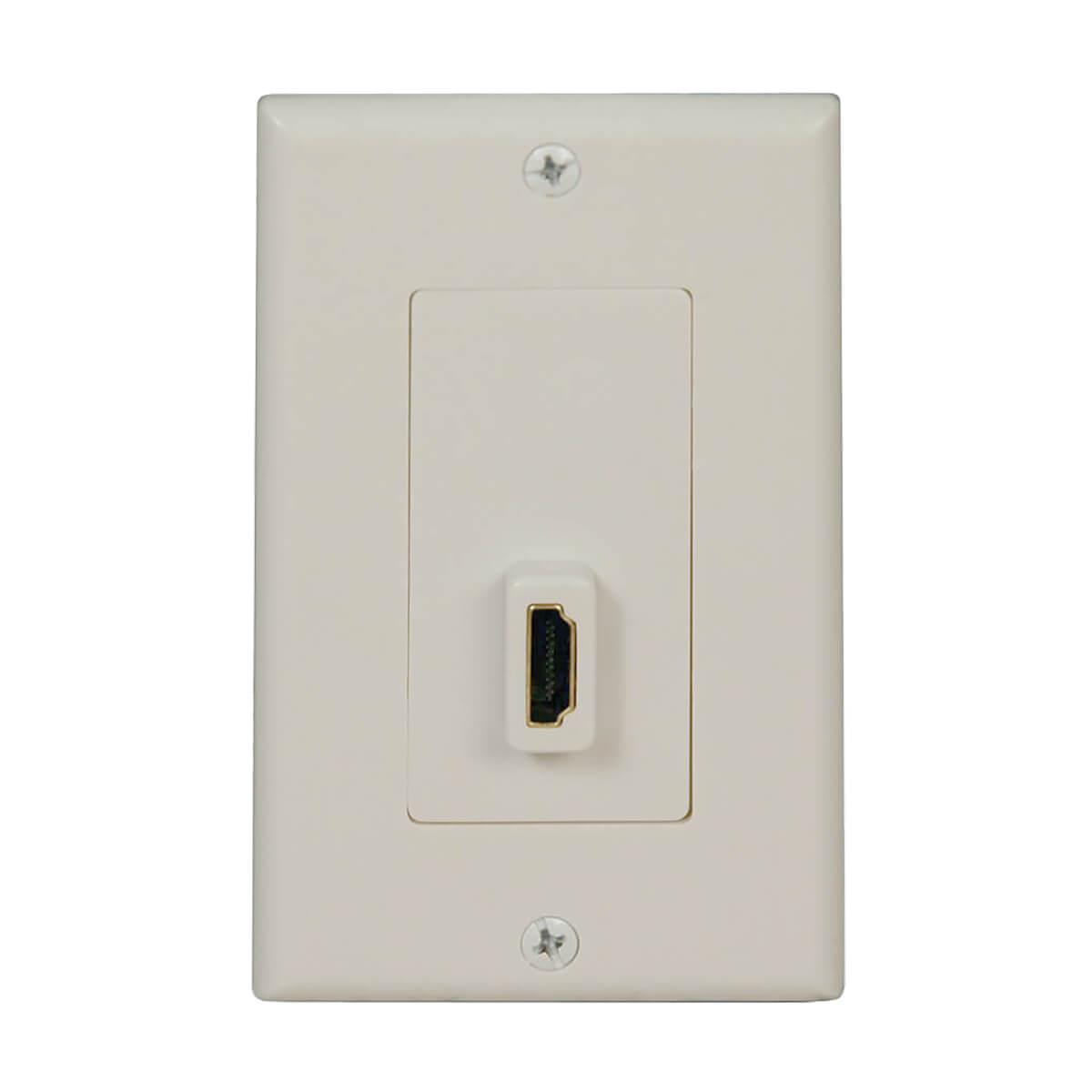 TRIPP LITE HDMI Send/Receive Pass-Through Wallplate White (F/F)