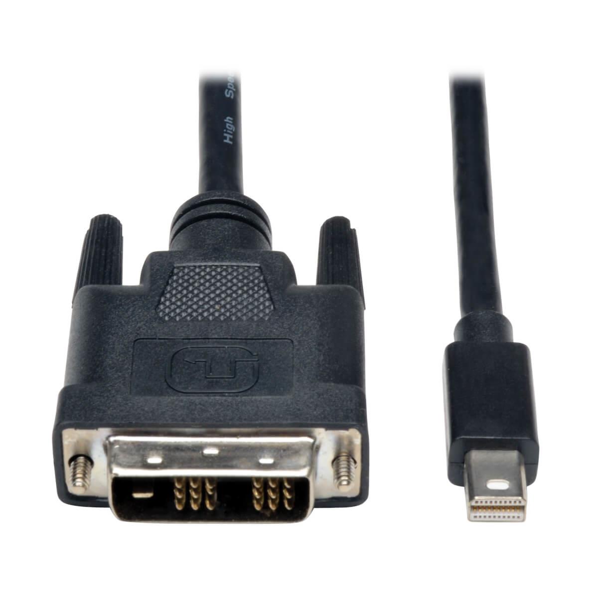 TRIPP LITE Mini DisplayPort to DVI Cable Adapter (M/M) 6-ft 1.8m