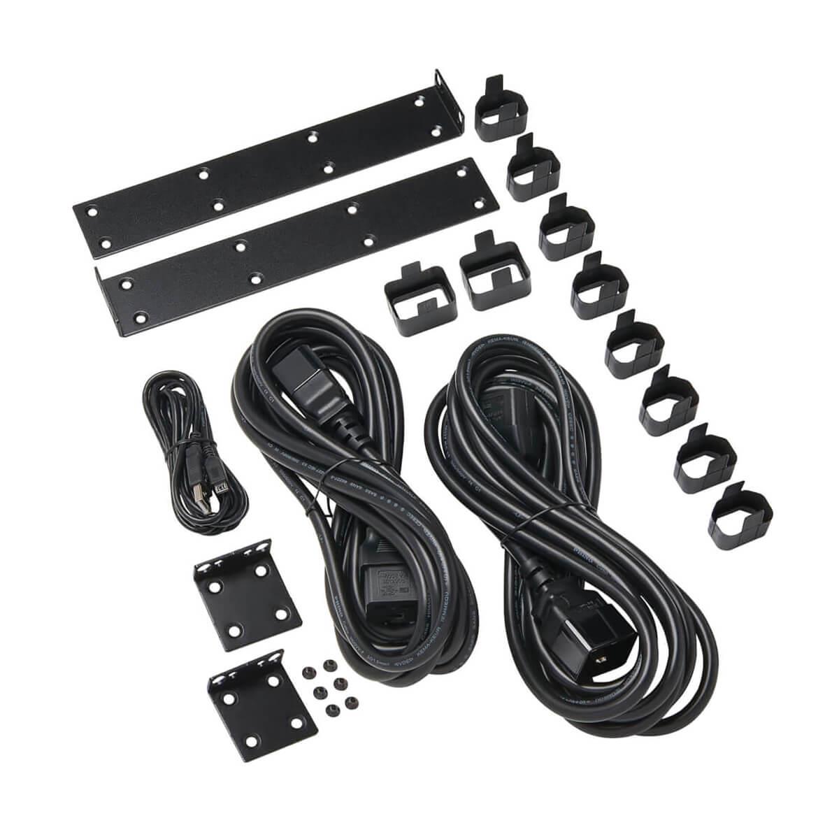 TRIPP LITE PDU 3.2-3.8kW Single-Phase ATS/Metered 200-240V (8 C13 & 2 C19) 2 C20 12ft Cord 1U (PDUMH20HVAT)