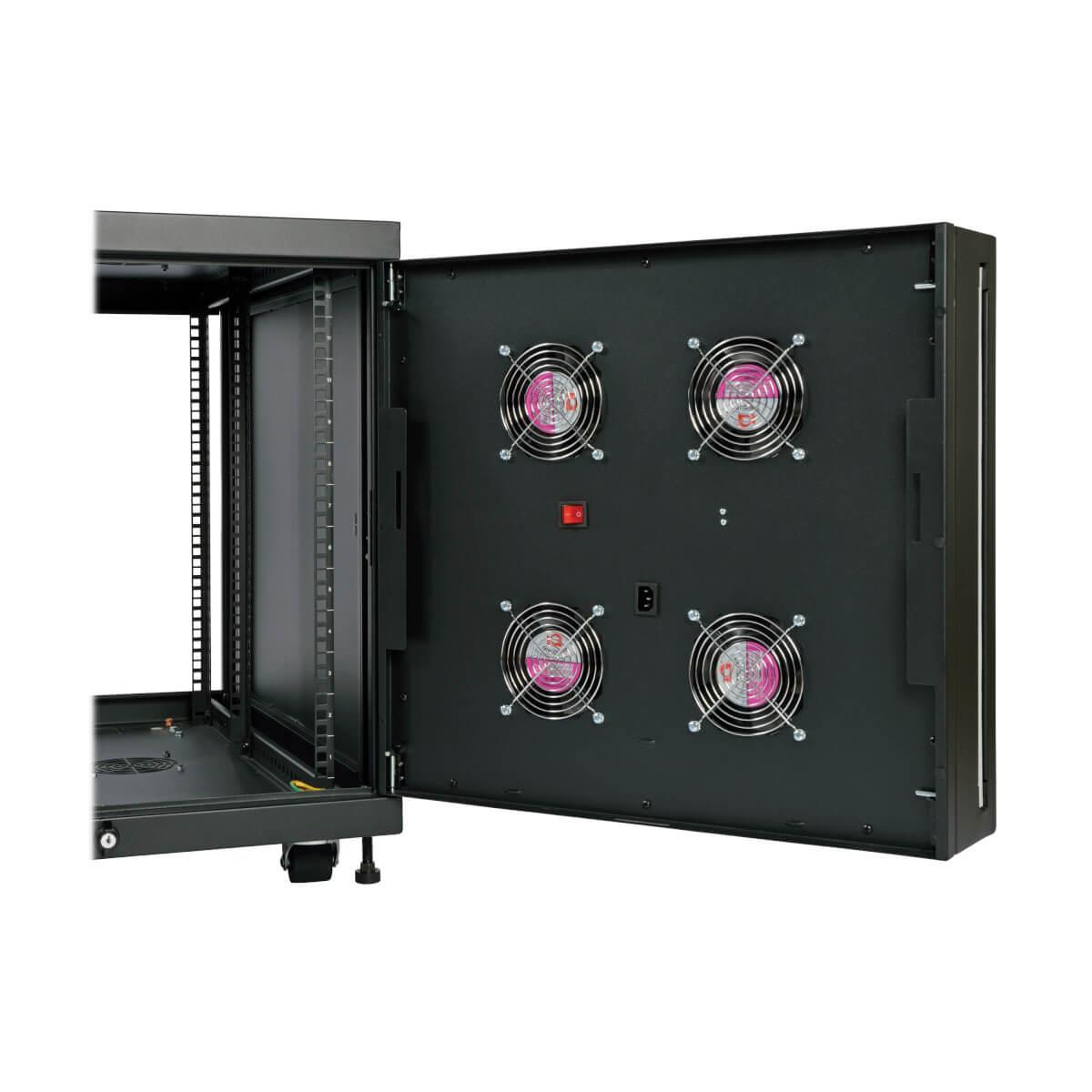 TRIPP LITE SmartRack 12U Mid-Depth Rack Enclosure Cabinet for Harsh Environments