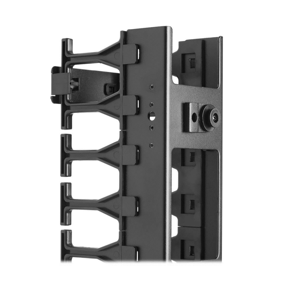 TRIPP LITE SmartRack 3 in Wide High Capacity Vertical Cable Manager - Double finger duct