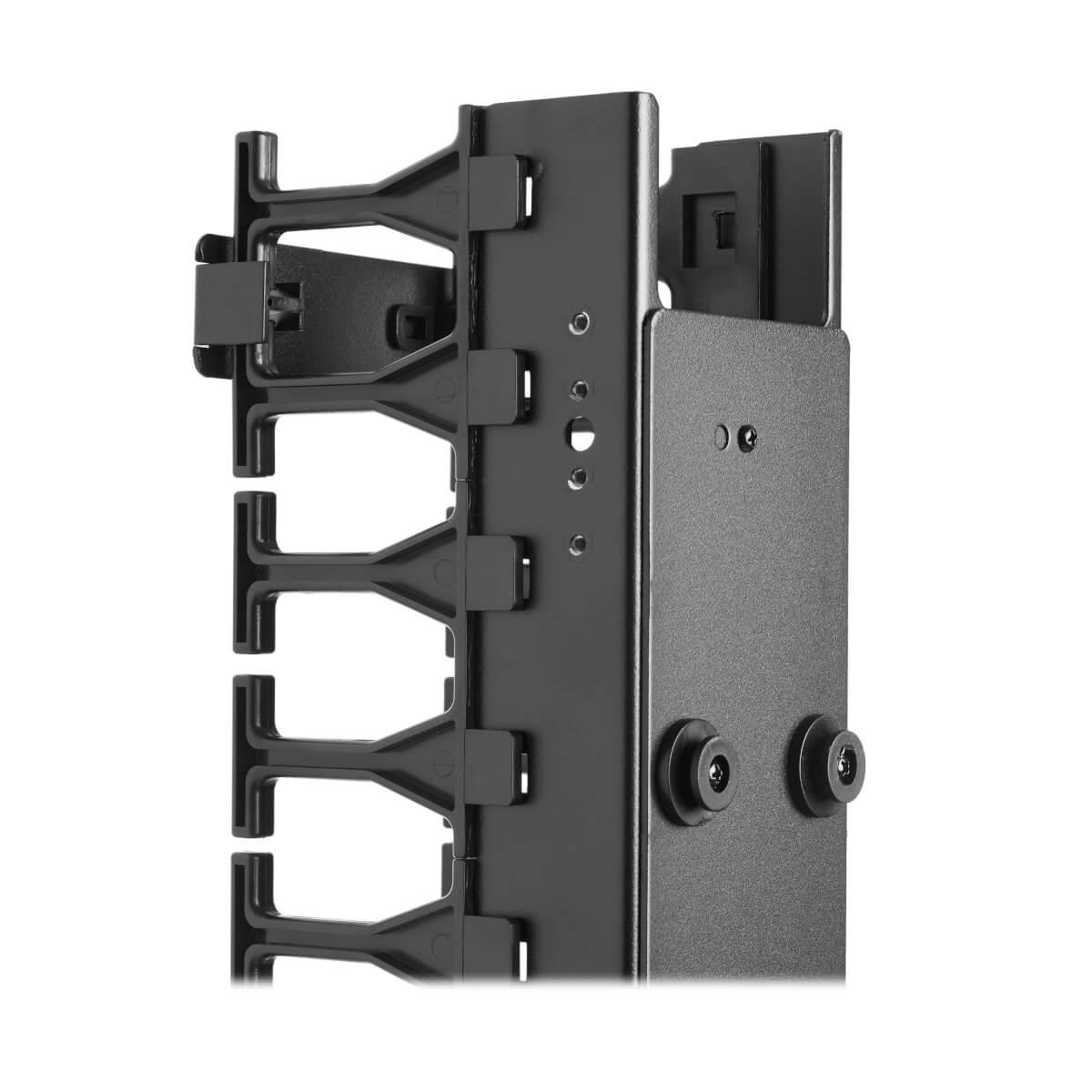 TRIPP LITE SmartRack 3 in Wide High Capacity Vertical Cable Manager - Double finger duct
