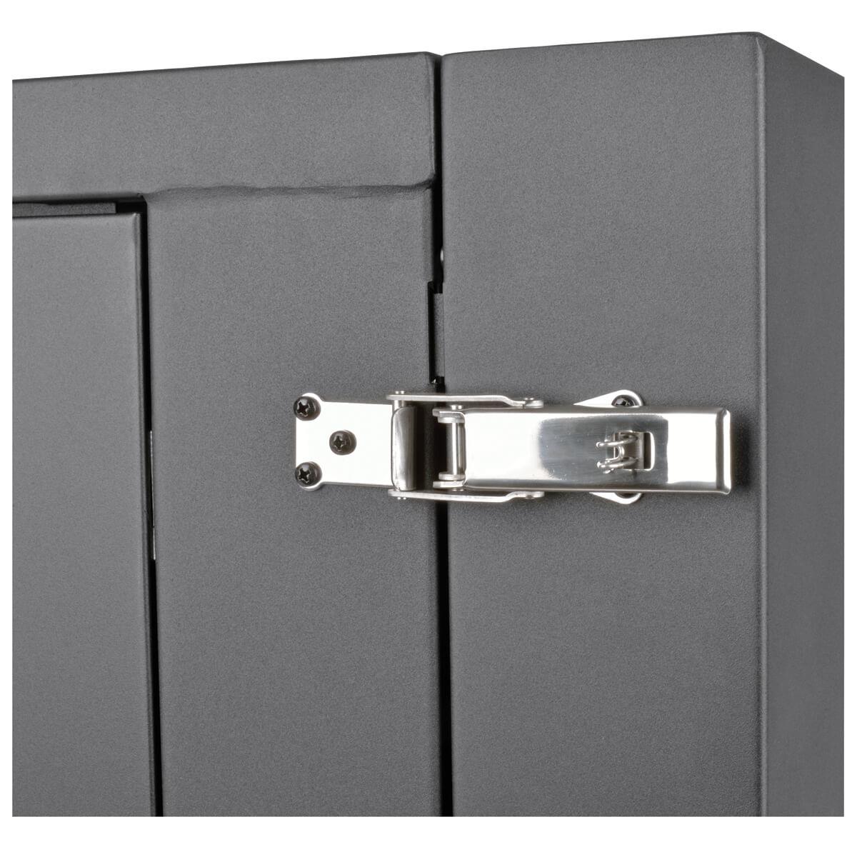 TRIPP LITE SmartRack 12U UPS-Depth Wall-Mount Rack Enclosure Cabinet with Clear Acrylic Window Hinged Back