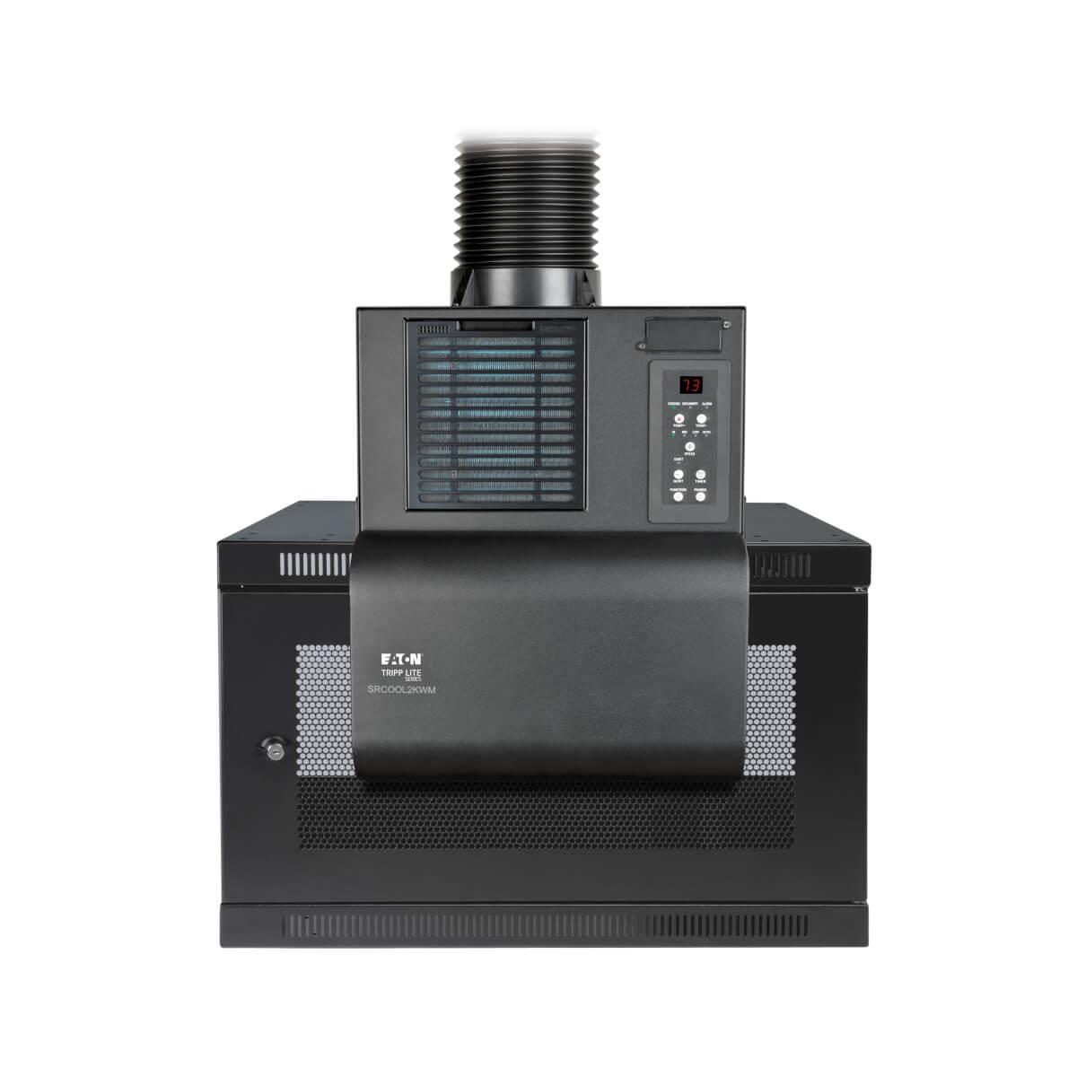 TRIPP LITE SmartRack 9U Low-Profile Switch-Depth Wall-Mount Rack Enclosure Cabinet