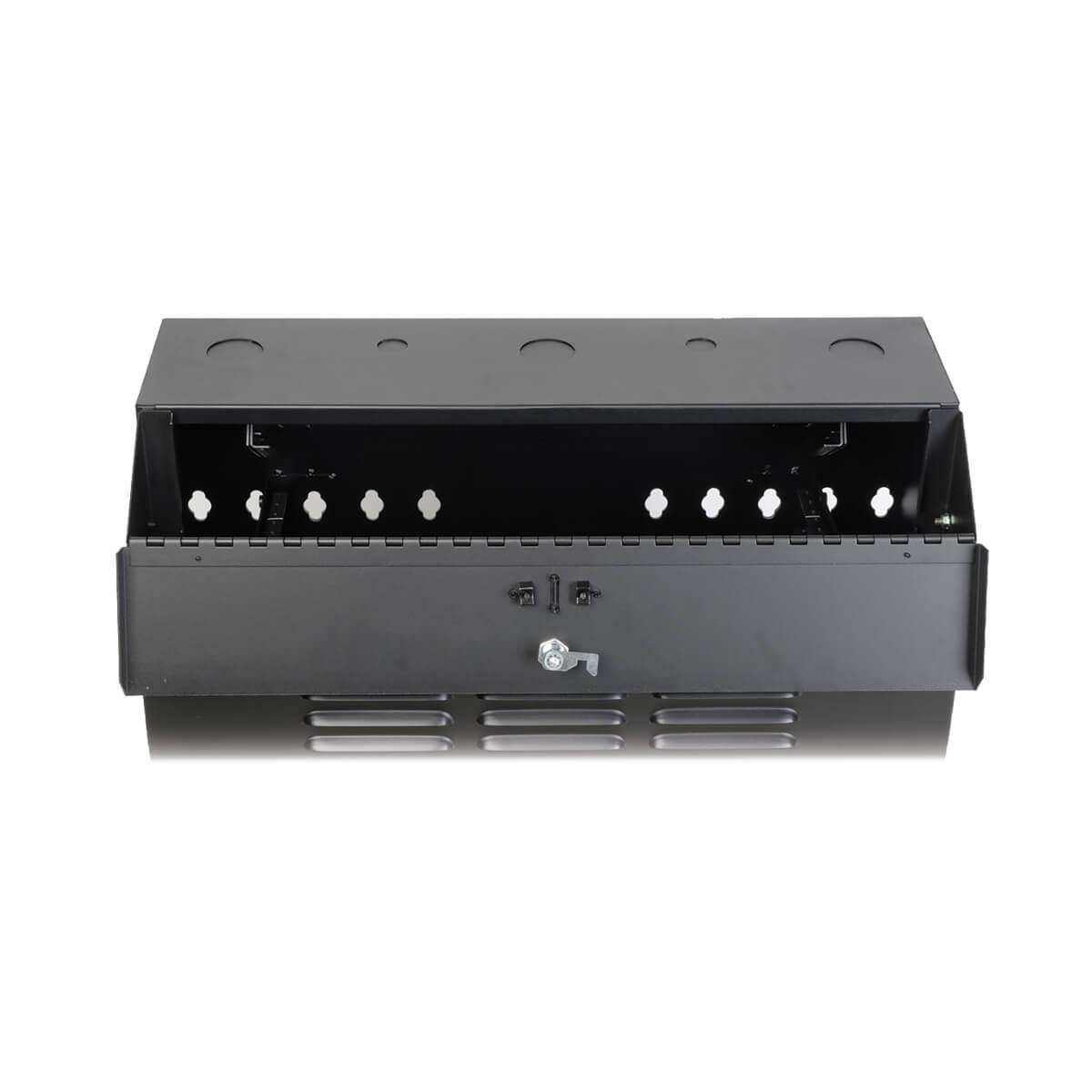 TRIPP LITE SmartRack 6U Low-Profile Vertical-Mount Switch-Depth Wall-Mount Rack Enclosure Cabinet