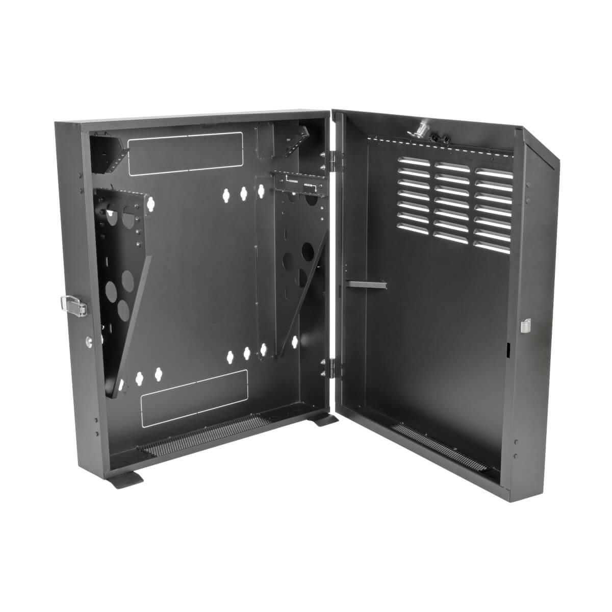 TRIPP LITE SmartRack 6U Low-Profile Vertical-Mount Switch-Depth Wall-Mount Rack Enclosure Cabinet