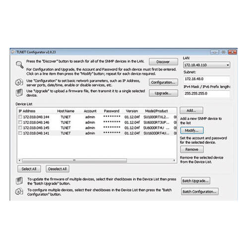 TRIPP LITE SNMP/Java-free Web Management Accessory Card for compatible Tripp Lite UPS Systems