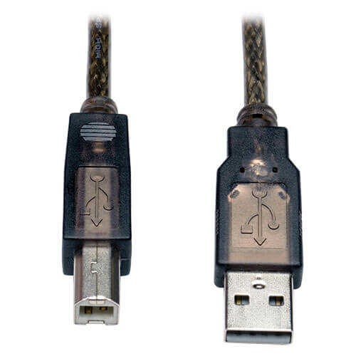 TRIPP LITE USB 2.0 Hi-Speed A/B Active Repeater Cable (M/M) 25-ft 7.6m