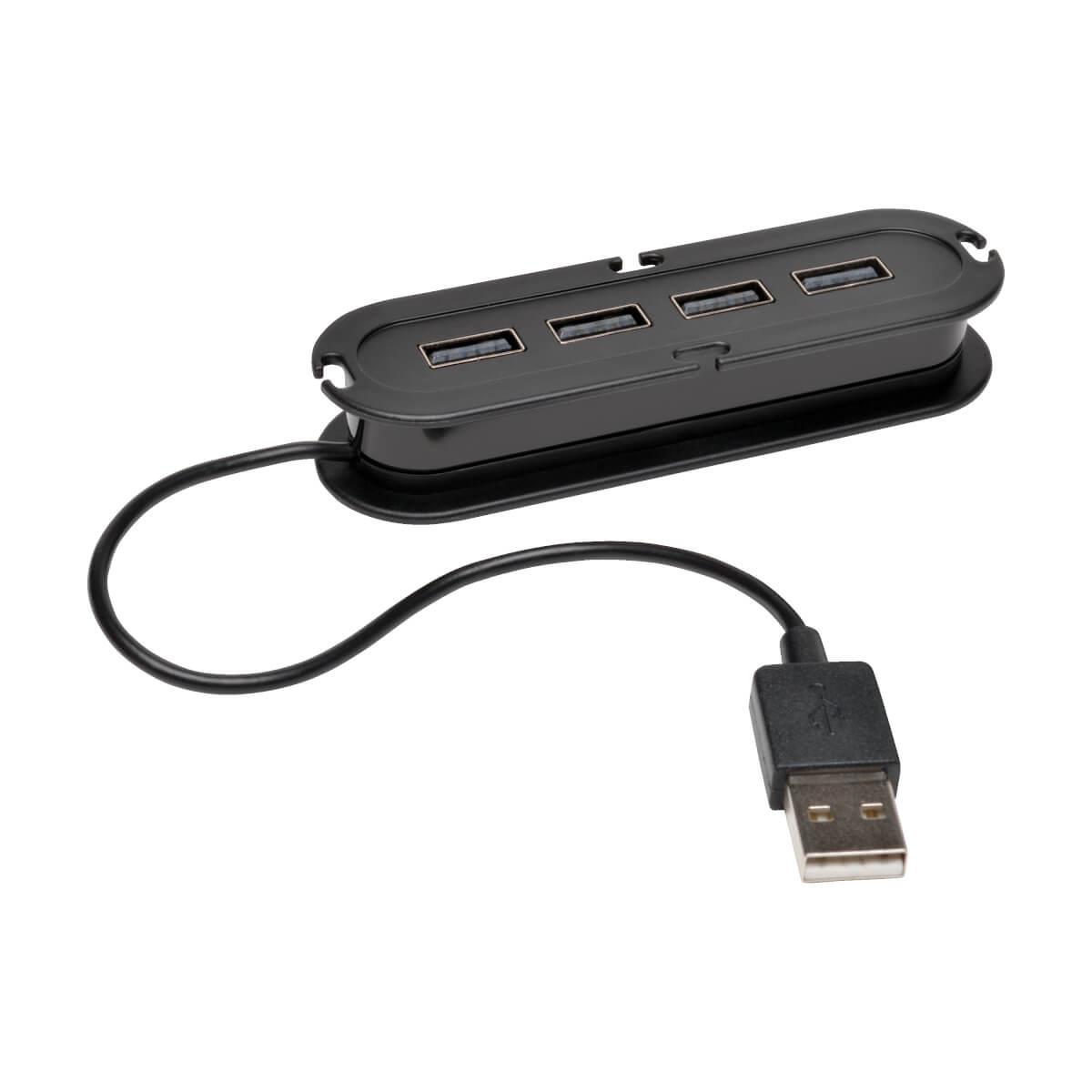 TRIPP LITE 4-Port USB 2.0 Hi-Speed Ultra-Mini Hub