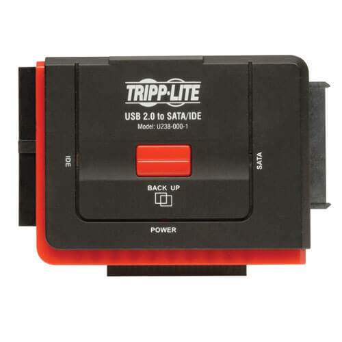 TRIPP LITE USB 2.0 Hi-Speed to Serial atA (SATA) and IDE Adapter for 2.5in or 3.5in Hard Drives