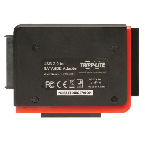 TRIPP LITE USB 2.0 Hi-Speed to Serial atA (SATA) and IDE Adapter for 2.5in or 3.5in Hard Drives