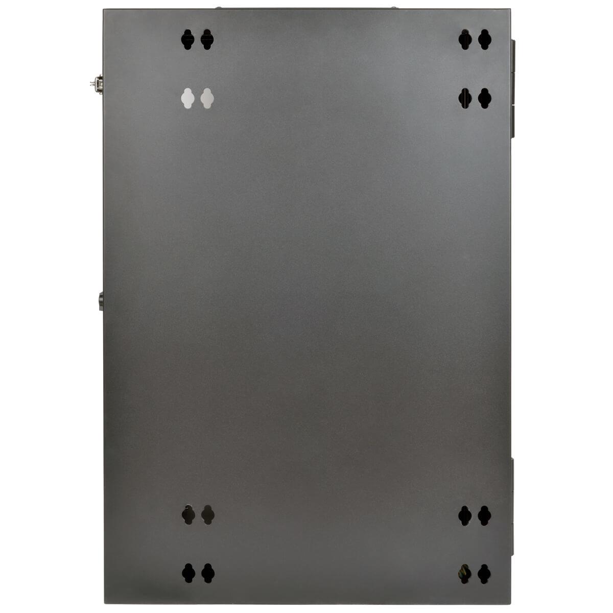 TRIPP LITE SmartRack 18U UPS-Depth Wall-Mount Rack Enclosure Cabinet with Clear Acrylic Window Hinged Back