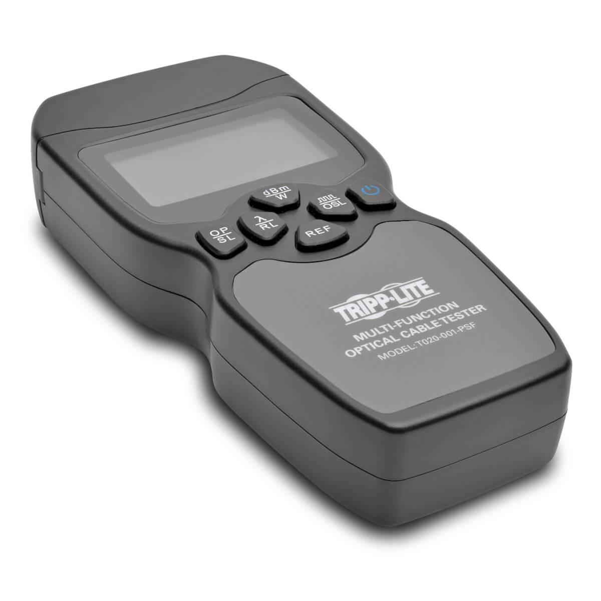 TRIPP LITE Multi-Function Optical Fiber Cable Tester with Power Meter Light Source and Visual Fault Locator