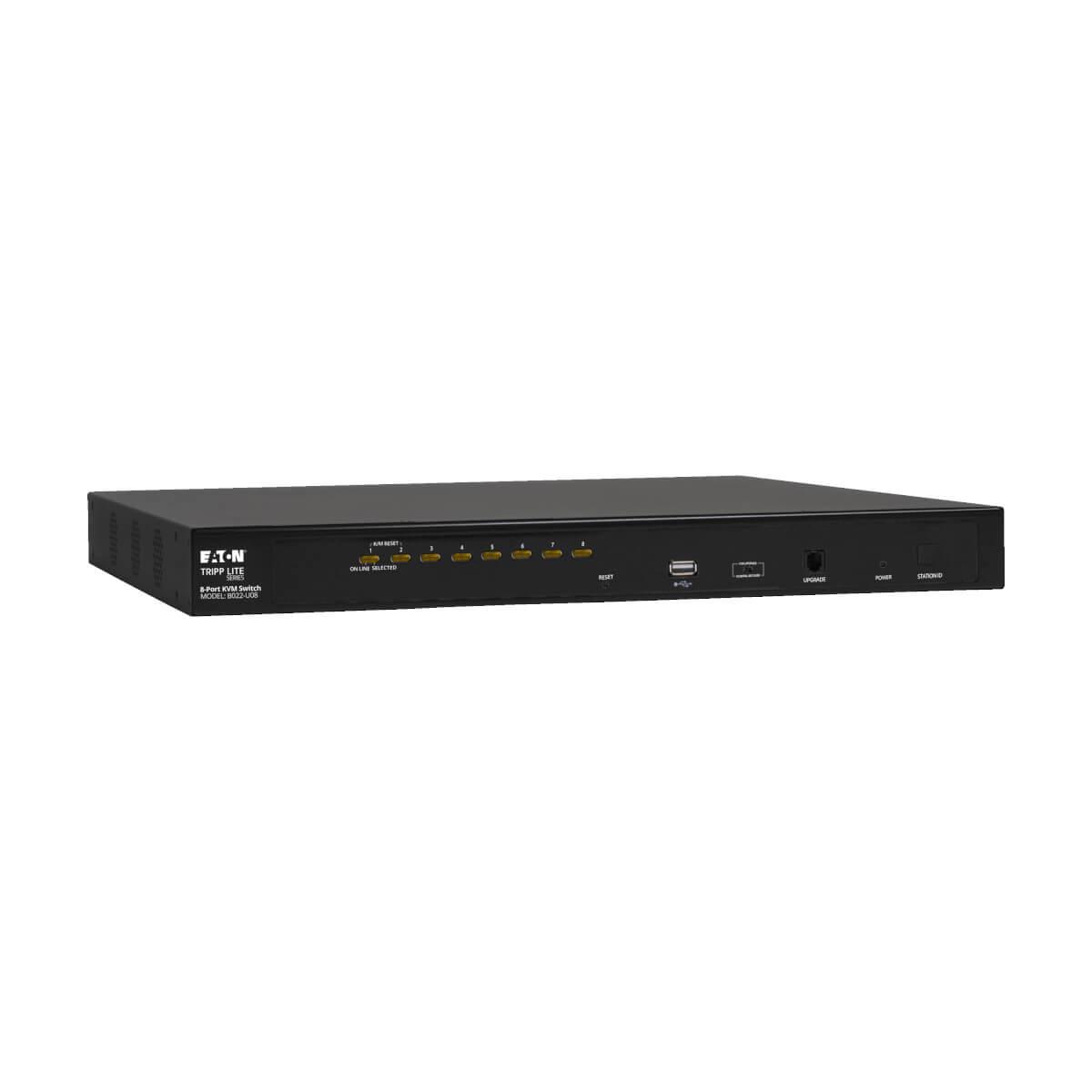TRIPP LITE NetDirector 8-Port 1U Rack-Mount KVM Switch