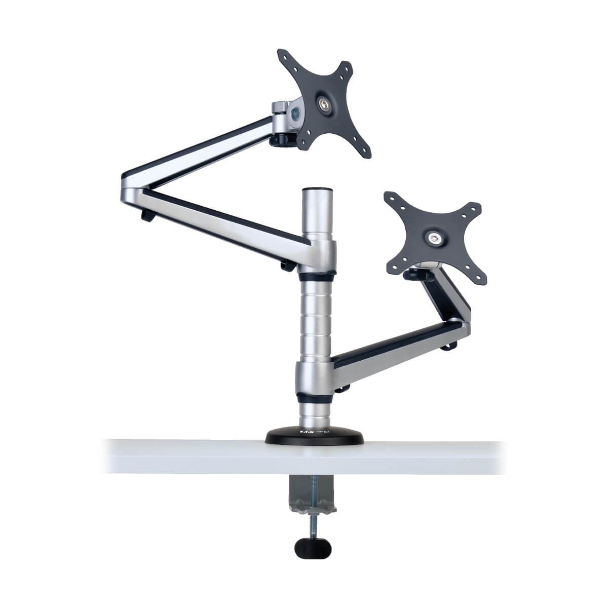 TRIPP LITE Dual Full Motion Flex Arm Desk Clamp For 13
