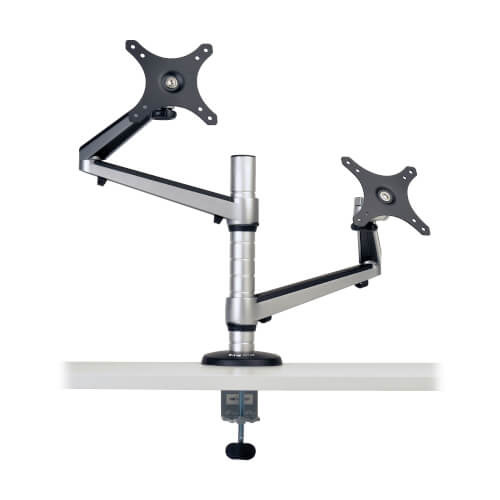 TRIPP LITE Dual Full Motion Flex Arm Desk Clamp For 13