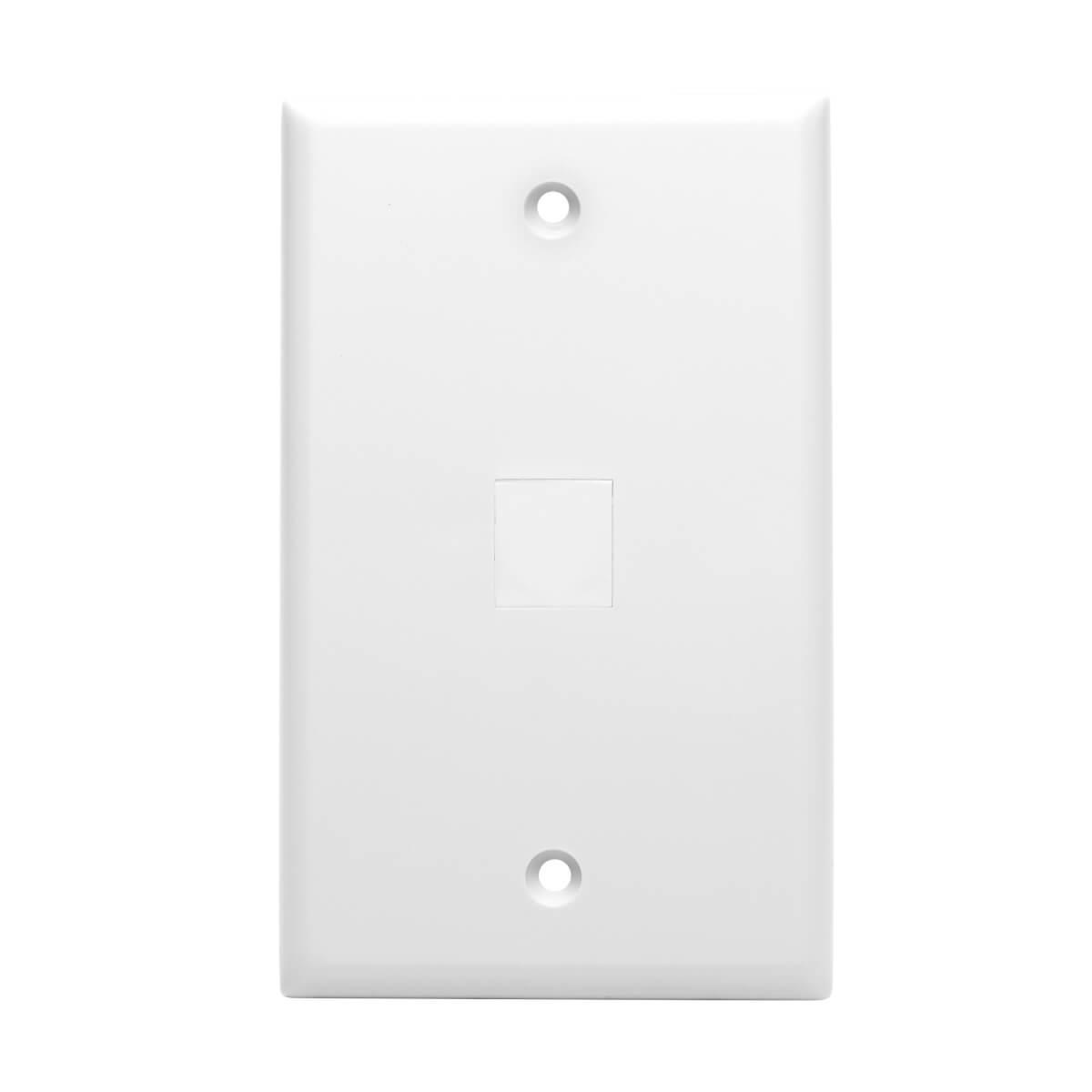 TRIPP LITE Snap-In Blank Keystone Jack Insert White 10 Pack
