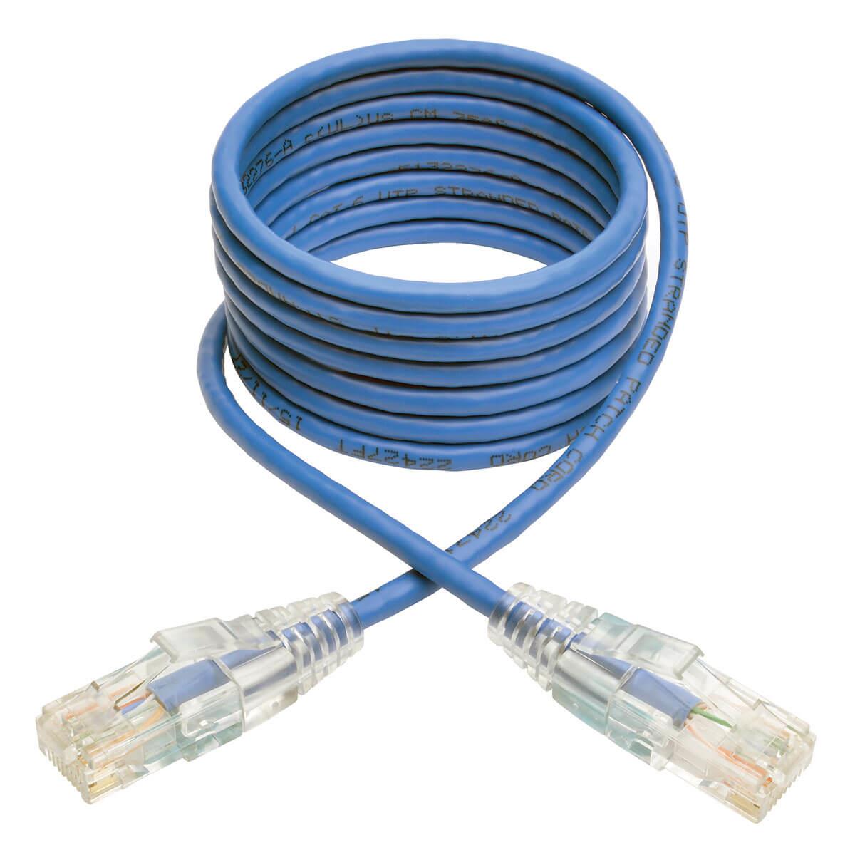 TRIPP LITE Patch cable Slim - CAT6 - UTP - Snagless - 1.5m - Blue