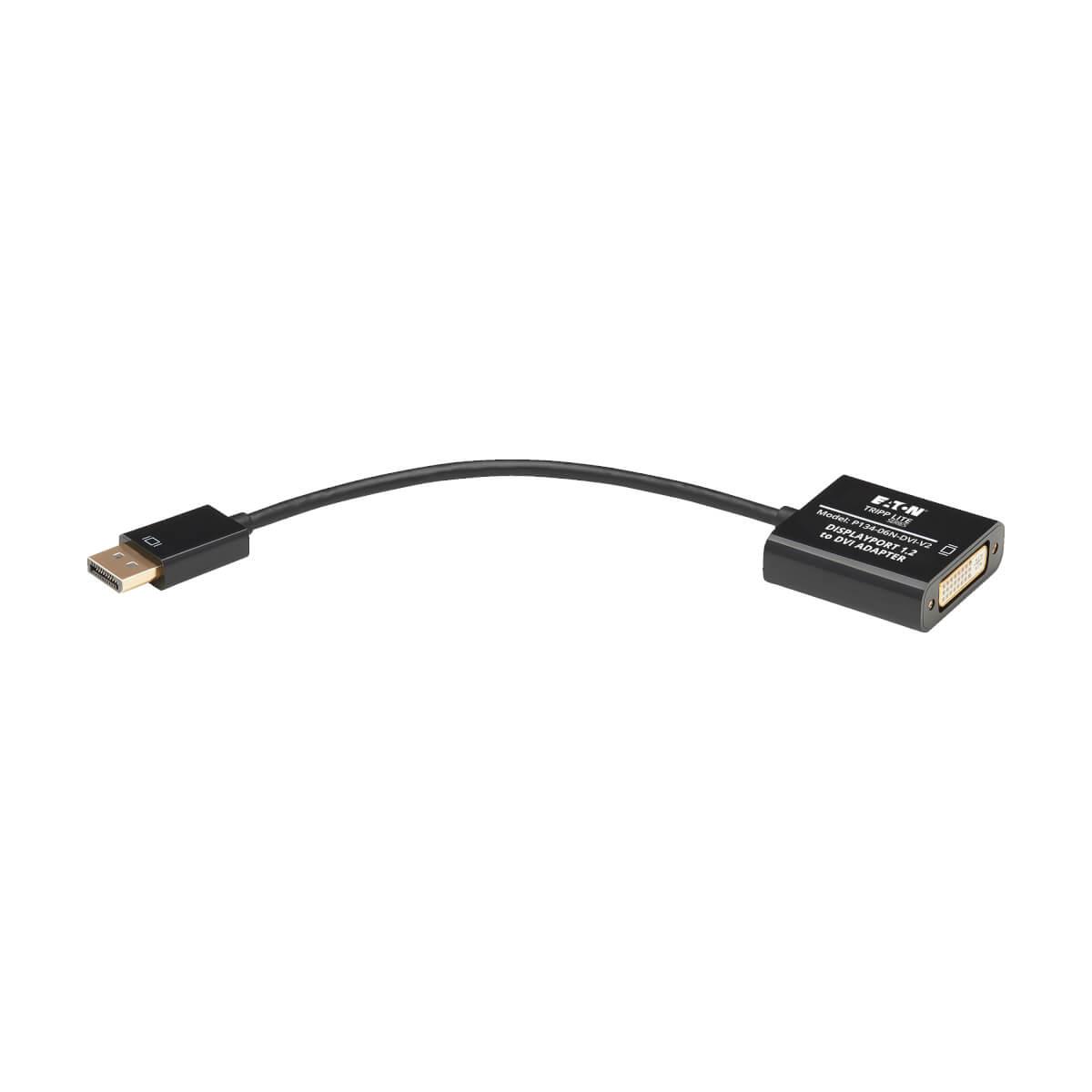 TRIPP LITE DisplayPort 1.2 to DVI Active Converter DisplayPort to DVI (M/F) 1920 x 1200/1080p 15cm