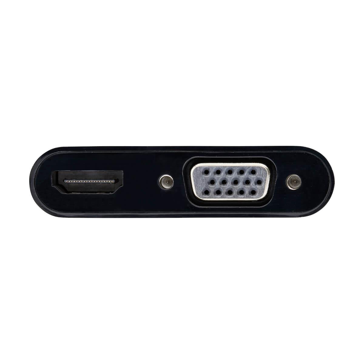 TRIPP LITE DisplayPort 1.2 to VGA/HDMI All-in-One Converter Adapter 4K x 2K HDMI @ 24/30Hz